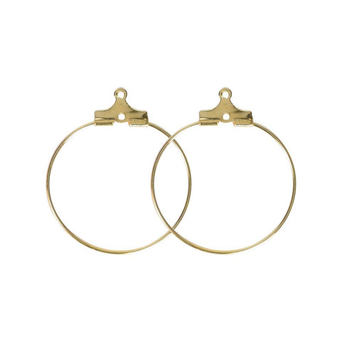 Earrings Dangle Clasp Ear Wires Hooks DIY Circle Earring-JW01638-Veeddydropshipping