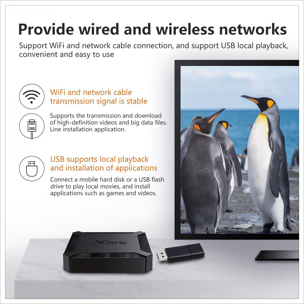TV Top Box Set WiFi Support Media Player-Veeddydropshipping