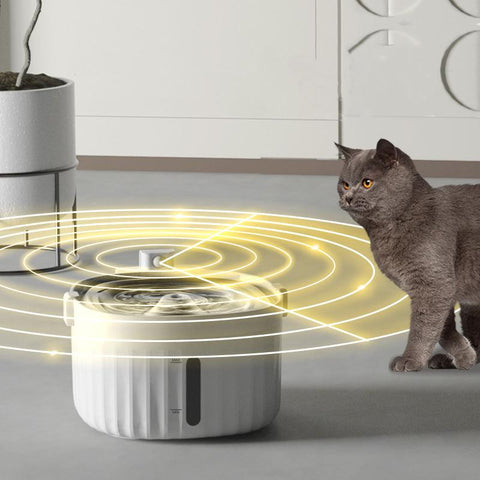 Charging Cat Water Fountain Intelligent Wireless-HA01392-Veeddydropshipping
