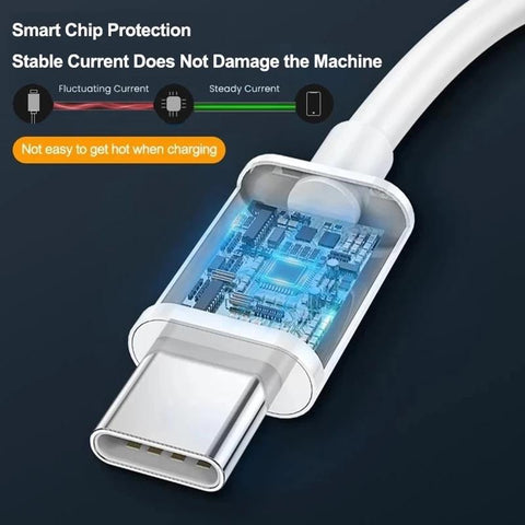 5A 80W Fast Charging Data Line Double Head Type C to Type C Cable Data Cable-PA00449-Veeddydropshipping