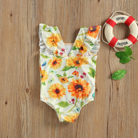 Summer Swimsuit for Little Girls Toddler Baby Girls  Bikini Suit Fruits Print -OS00029-Veeddydropshipping