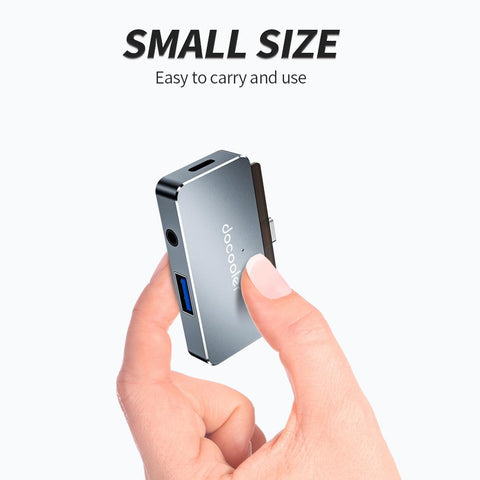 Hub Adapter with Headphone Jack compatible Tablet-CO00253-Veeddydropshipping