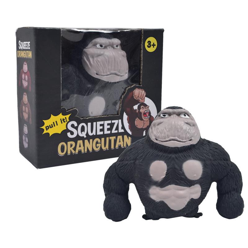 Children Novelty Funny Squeezing Toys Adults Orangutan Stress-TB01509-Veeddydropshipping