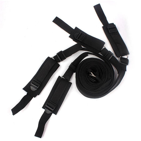 Bed Bondage Handcuffs Ankle Cuffs Set BDSM Restraint Fetish Slave Erotic -BH01201-Veeddydropshipping