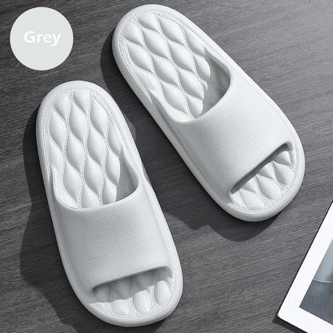 Thick Flats Platform Beach Slides Soft Bath Cartoon