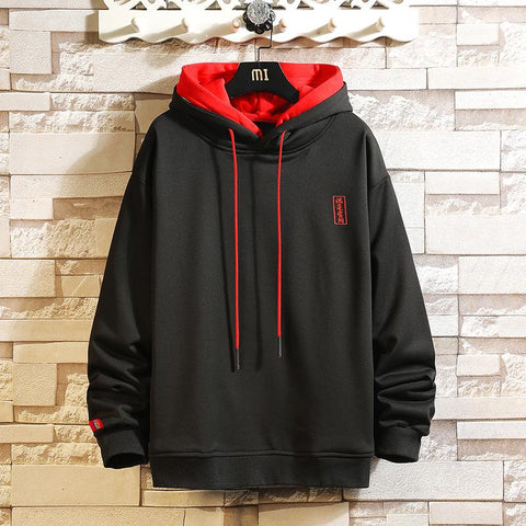 Fashion Punk Hoodies Sweatshirt Black White Casua Hip Hop-TB01359-Veeddydropshipping