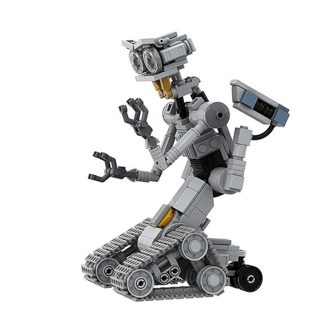 MOC Movie Shorted-Circuits Military Emotional Robot Building Block-TB01495-Veeddydropshipping