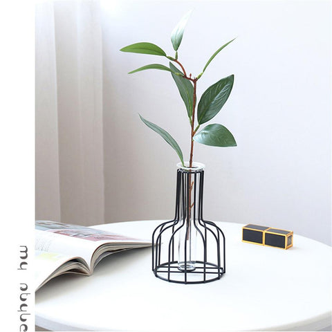 Nordic Flower Plant Vase Iron Holder Pot-HA00294-Veeddydropshipping