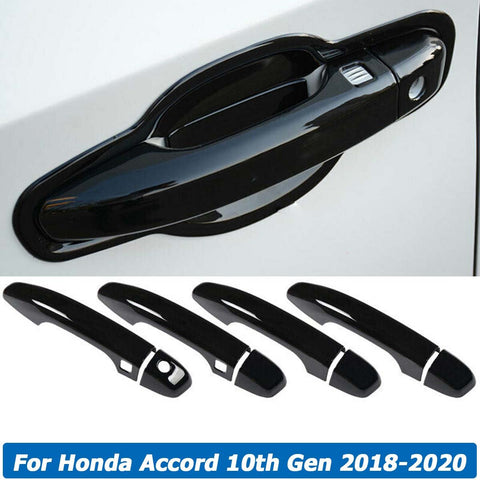 Auto Exterior Door Handle Cover Trim Sticker Protection w/ Smart-AM00098-Veeddydropshipping
