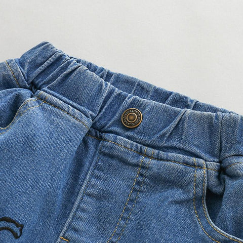 Baby Boys Jeans New 2021 Spring Autumn Kid&#39;s Clothing Toddler-TB01279-Veeddydropshipping