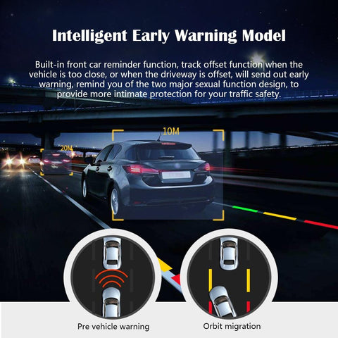 Car DVR ADAS Dashcam HDP Dash Camera USB Loop Record G-AM00556-Veeddydropshipping