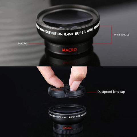 Universal Clip Mobile Phone Lens 37mm Professional-PA01231-Veeddydropshipping