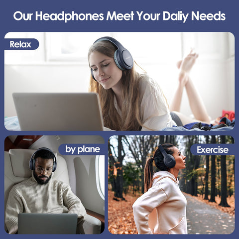 Wireless Bluetooth Headphones  Foldable -CO00429-Veeddydropshipping