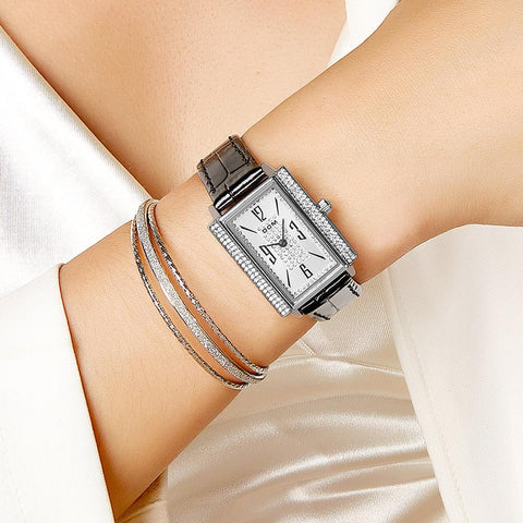 small square watch woman  fashion light luxury casual-JW01082-Veeddydropshipping