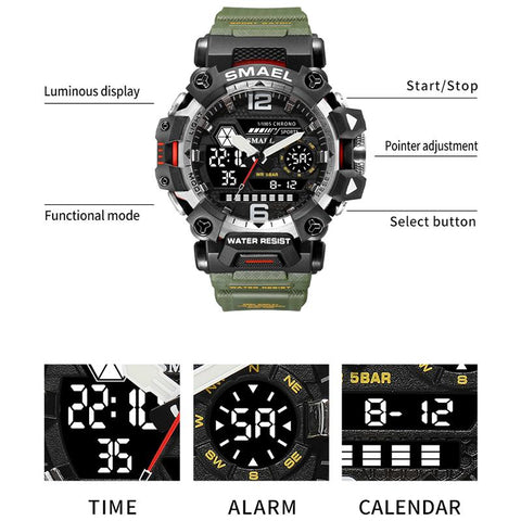 Men Watches  Waterproof Sports Watch Military Man Sports-JW00772-Veeddydropshipping
