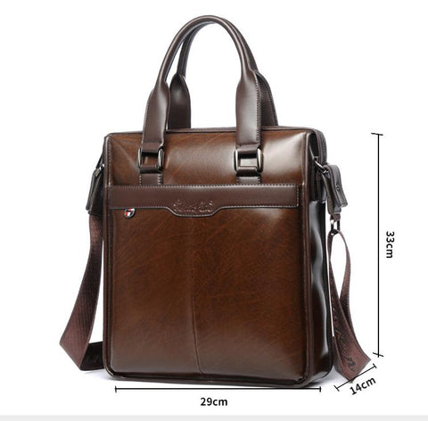 Luxury designer bags split leather Messenger Bags Vertical-BS00464-Veeddydropshipping