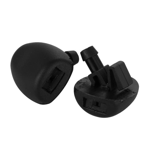 2Pcs Car Water Jet Spray Nozzles Washer Front Windshield Plastic Wiper-AM00217-Veeddydropshipping