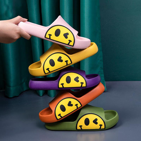 Summer Cute Slides Couples Family Home Shoes EVA Thick-BS01101-Veeddydropshipping