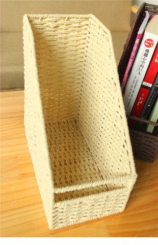 Bookshelf Basket Desktop Shelf Folder Storage-HA01611-Veeddydropshipping