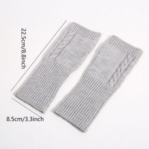 Cashmere Fingerless Gloves From Turtle Doves-WF01054-Veeddydropshipping