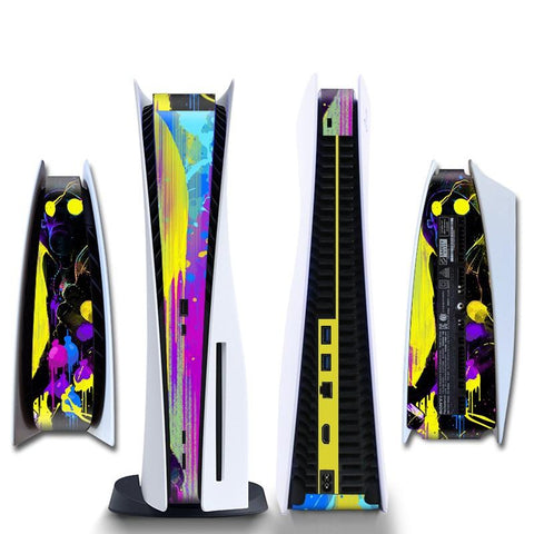 Middle Stickers Skin For PS5 Disc/Digital Edition Console Protective Shell -CE01384-Veeddydropshipping