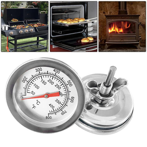 Stainless Steel Smoker Grill Temperature Gauge-HA00990-Veeddydropshipping