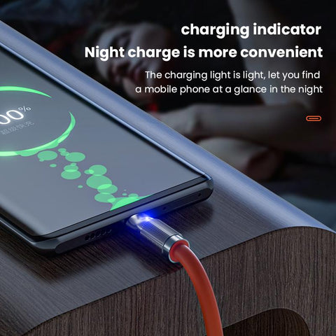 120W Super Fast Charging Cable USB Type C  Silicone Cable-Veeddydropshipping