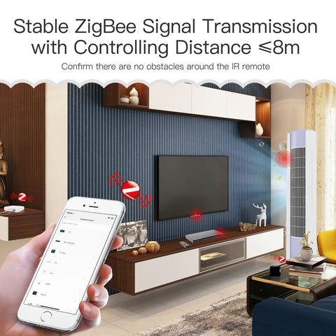 MOES Tuya ZigBee Smart IR Remote Control Universal Infrared Remote-TI01114-Veeddydropshipping
