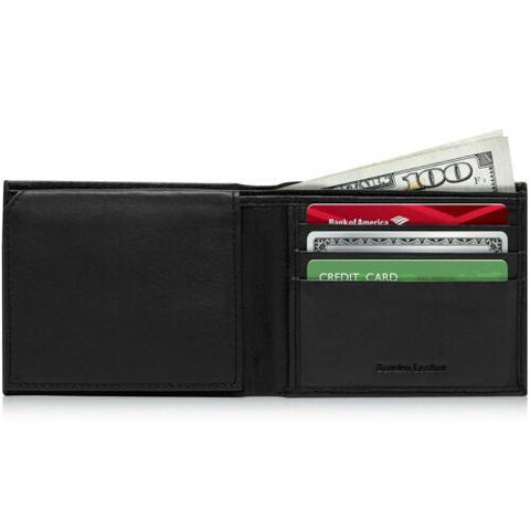 Minimalist Bifold Wallets For Men RFID-MF00722-Veeddydropshipping