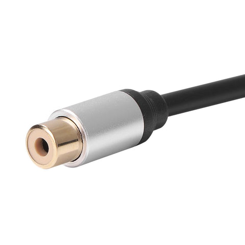 1 RCA  Splitter Cable Female to 2 Male RCA Jack Adapter Aux Y Type Cable Splitter-CE00960-Veeddydropshipping
