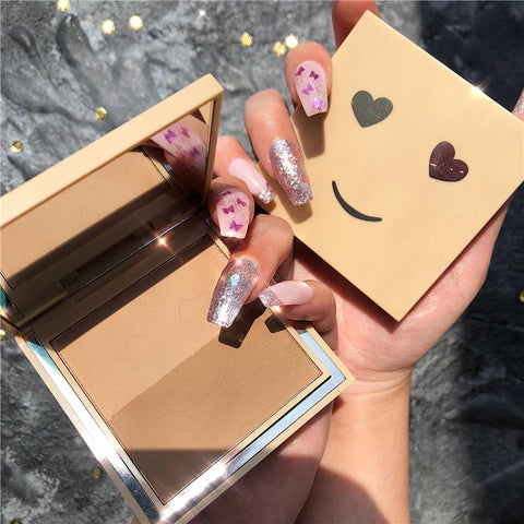 Bronzer Highlighter Powder Face Makeup Palette-BH00715-Veeddydropshipping