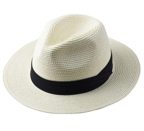 Wide Brim Straw Hat Man Summer Sun Cap Plus-MF01036-Veeddydropshipping