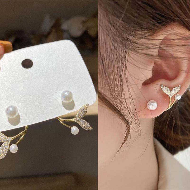 Moon Dangle Earrings  Pendant Earring Girl Party Jewelry Gift -JW00286-Veeddydropshipping