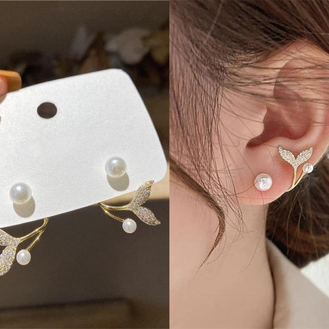 Moon Dangle Earrings  Pendant Earring Girl Party Jewelry Gift -JW00286-Veeddydropshipping