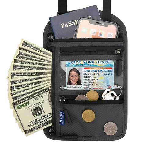 Shoulder Organizer Bag Abroad Ticket Document Protection Cover-BS00644-Veeddydropshipping