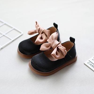 13.5-18.5cm Brand Children Solid Pure Shoes Girls Leather Shoes-TB00146-Veeddydropshipping