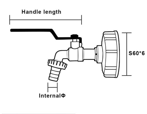Coarse Thread Connecter Water Coupling Adapter-HA01550-Veeddydropshipping