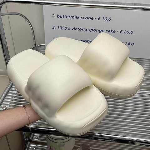 Pillow Slippers Non-Slip Bathroom Shower Sandals Soft-BS01259-Veeddydropshipping
