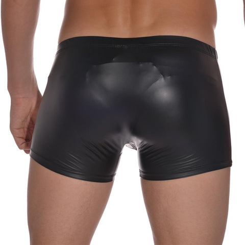 Underwear Open Front Casual Slip Male Shorts Solid Color Fashion Panties-MF01724-Veeddydropshipping