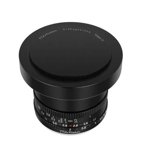 7.5mm F2 APS-C Wide Angle Fisheye Lens for SONY E FUJI X Canon M Nikon -CE00393-Veeddydropshipping