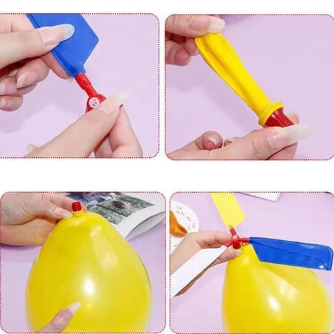 Air Balloon Helicopter Toy Funny Balloon-HA00594-Veeddydropshipping