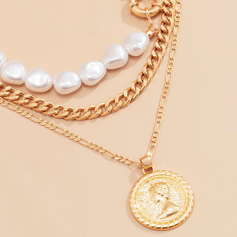 Pendant Necklace for Women  Punk Aesthetic Jewelry -JW01184-Veeddydropshipping