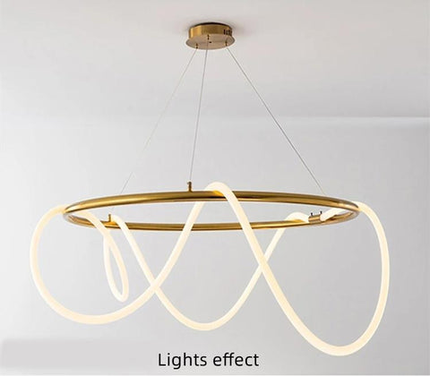 Led Tube Ceiling Chandelier-TI00420-Veeddydropshipping