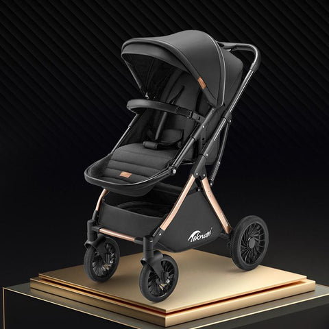 Baby stroller luxury High landscape design 2 in 1 shock absorption-TB00388-Veeddydropshipping
