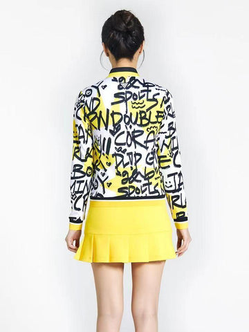 2023 Spring Autumn Golf Jacket For Women Golf Wear Sports Clothing Girls -OS00847-Veeddydropshipping