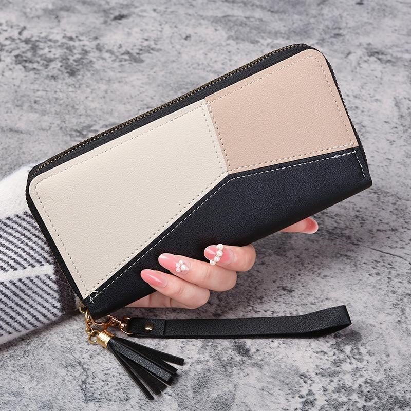 Long Purses Handbags Coin Purse Cards Holder PU Leather-BS00214-Veeddydropshipping