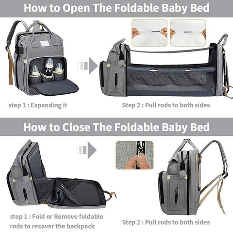 Baby Diaper Bag Nappy Stroller Bags For Baby Maternity Bag-TB00201-Veeddydropshipping