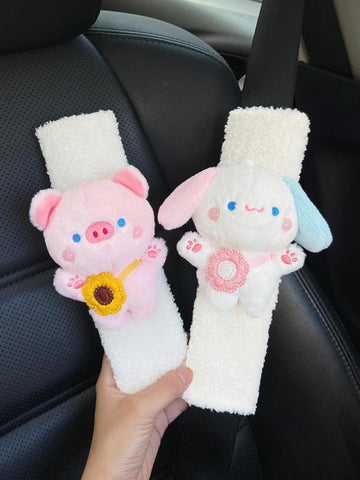 Winter Girl Cute Doll Cartoon Plush Car Intranet-AM01519-Veeddydropshipping