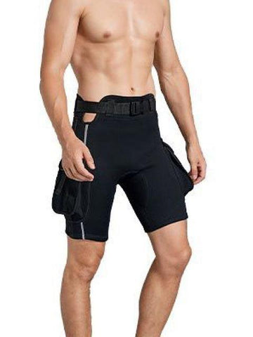 New Scuba Diving Shorts with Pocket 2mm Neoprene Tech Shorts Wetsuits Spearfishing -OS00204-Veeddydropshipping