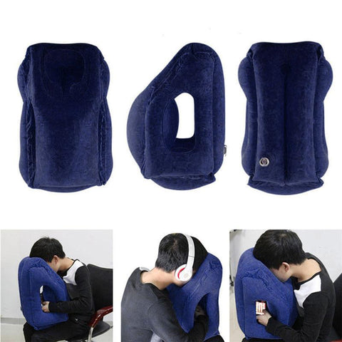 Air Cushion Travel Pillow Headrest Chin-HA00389-Veeddydropshipping